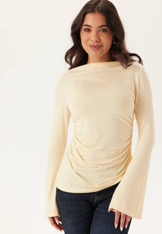 Boat Neck Asymmetric Top
