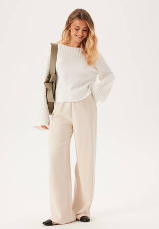 Boatneck Knitted Sweater