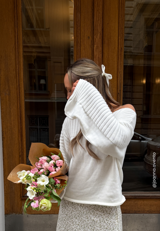 Boatneck Knitted Sweater