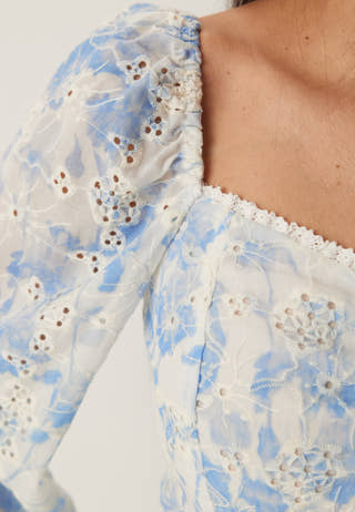 Broderie Anglaise Blouse