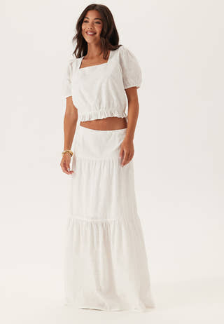Broderie Anglaise Maxi Skirt