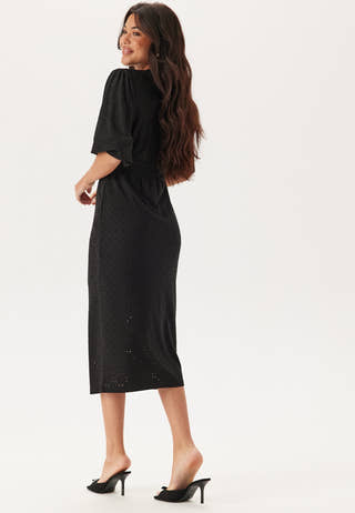 Broderie Anglaise Puff Sleeve Dress
