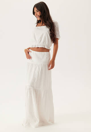 Broderie Anglaise Short Sleeve  Blouse