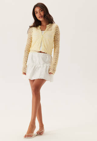 Button Lace Cardigan