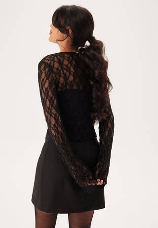 Button Lace Cardigan