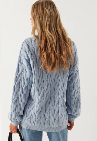 Cable Knit Cardigan