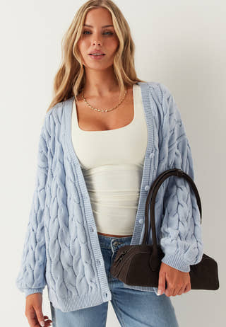 Cable Knit Cardigan