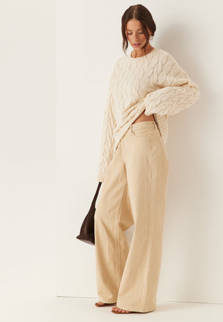 Cable Knitted Sweater