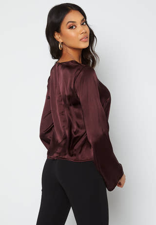 Tallulah Satin Blouse