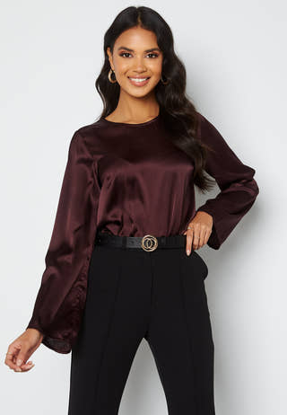 Tallulah Satin Blouse