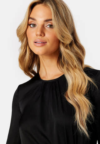 Catalina Structured Satin Dress