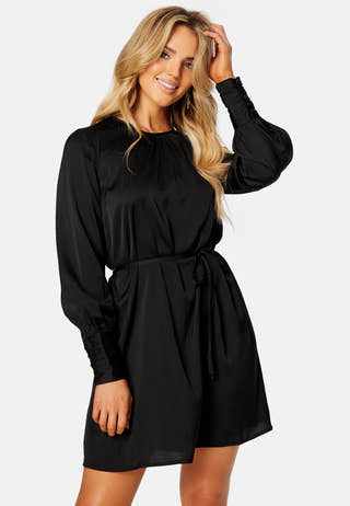 Catalina Structured Satin Dress