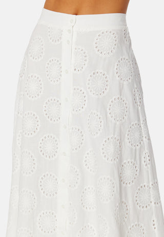 CC broderie anglaise skirt