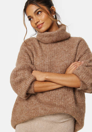 CC Chunky knitted wool mix sweater