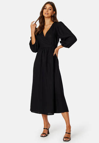 CC Linen wrap dress