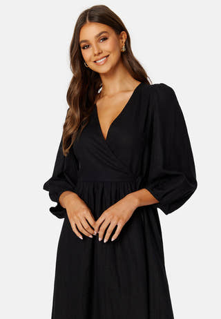 CC Linen wrap dress