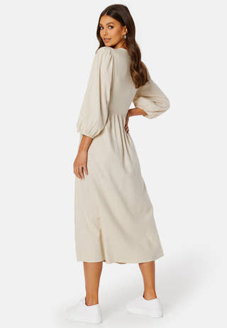 CC Linen wrap dress