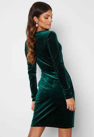 Claria velvet dress
