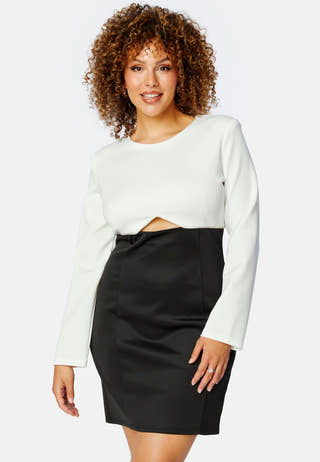 Contrast Dress