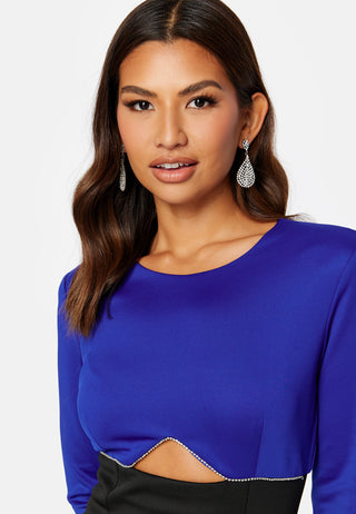 Contrast Dress