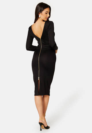 Danniela zip midi dress