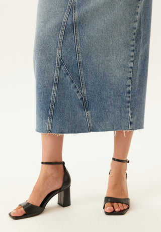 Denim Midi Skirt