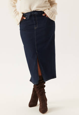 Denim Midi Skirt