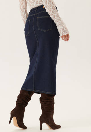 Denim Midi Skirt