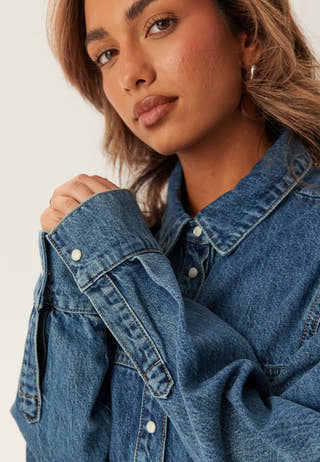 Denim Mini Dress