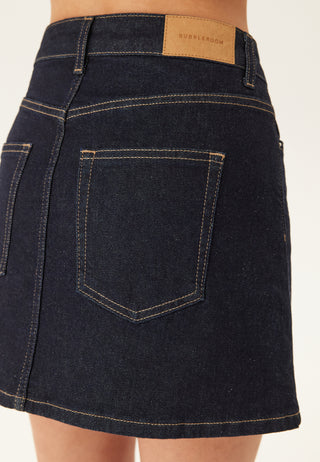 Denim Mini Skirt