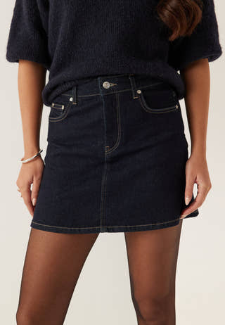 Denim Mini Skirt