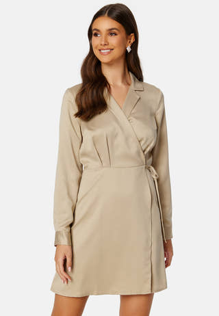 Destinee wrap dress