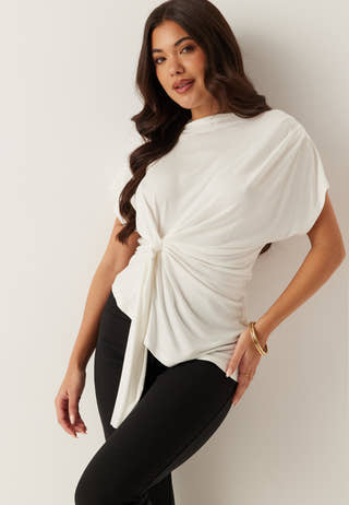 Drapy Knot Top