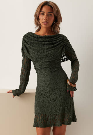 Drapy Lace Dress