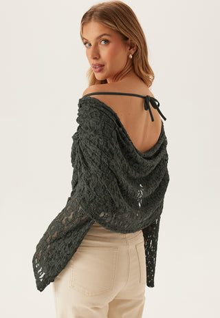 Drapy Lace Top