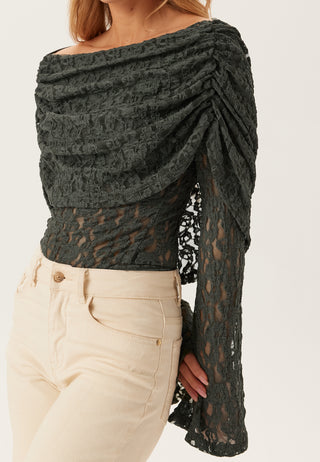 Drapy Lace Top