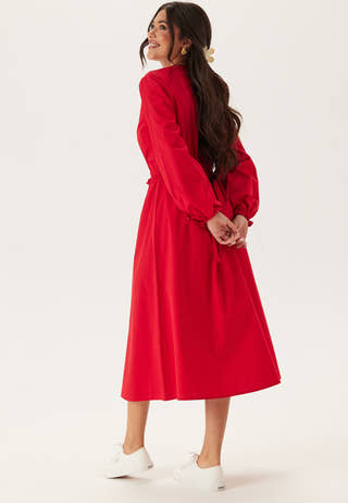 Drawstring Cotton Dress