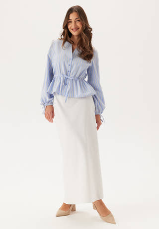 CC Drawstring Cotton Shirt