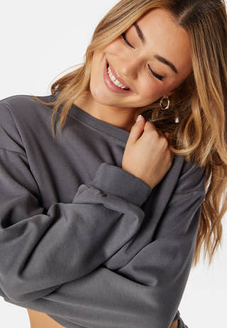 Relaxed Cropped Sweater