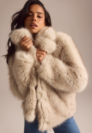 Faux Fur Jacket
