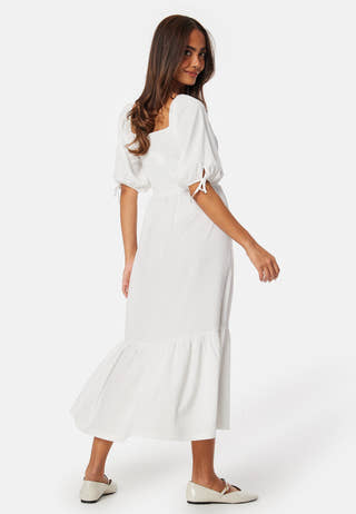 Short Sleeve Smock Dress