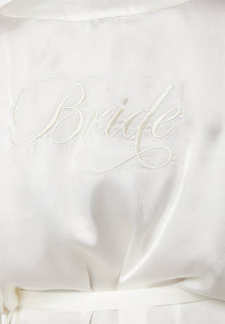 Bride Satin Kimono Robe