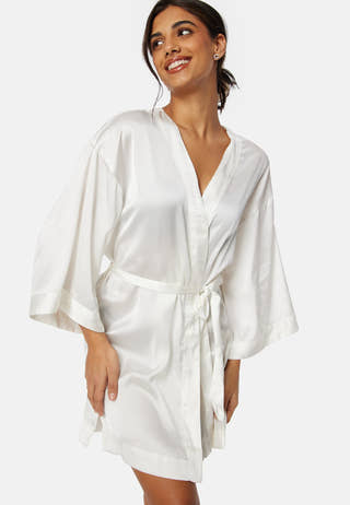 Bride Satin Kimono Robe