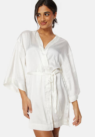 Bride Satin Kimono Robe