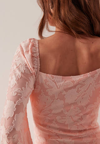 Floral Structure Dress