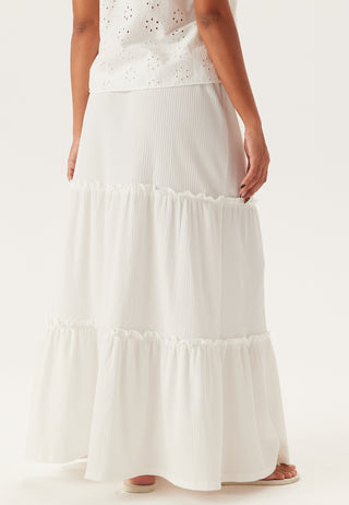 Flounce Maxi Skirt
