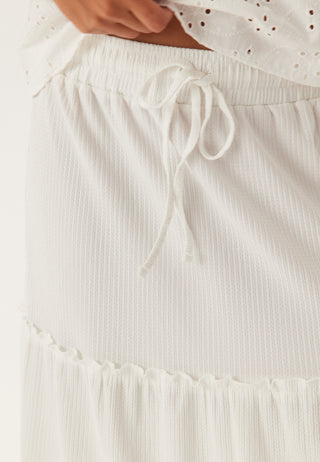 Flounce Maxi Skirt