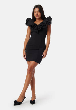 Flounce Short Dress