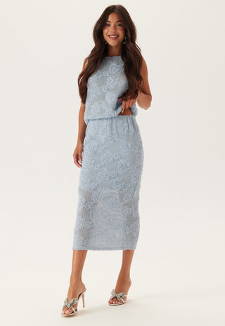 Flower Mesh Skirt