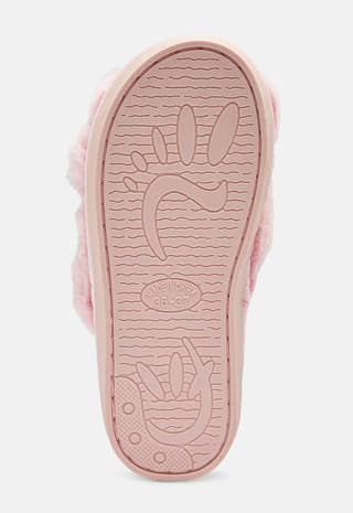 Franny Braided Fluffy Slipper